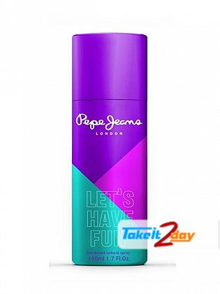 Pepe Jeans Lets Have Fun Perfume Deodorant Body Spray For Women 150 ML